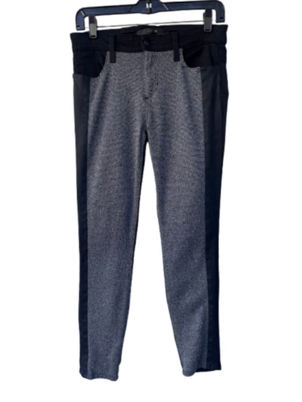 Joe's Jeans colorblock skinny denim pants black, grey women's size 28